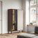 Вітрина висока з підсвіткою Вічі / Vici WT103 2-дверна Горіх/кашемір Perfect Home Польща (PFH-091278) Вітрина висока з підсвіткою Вічі / Vici WT103 2-дверна Горіх/кашемір Perfect Home Польща (PFH-091278)