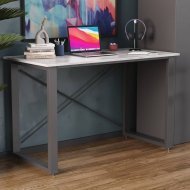 Письмовий стіл Ferrum-decor Драйв 750x1200x700 Чорний метал ДСП Бетон 32 мм (FRD-103386) Письмовий стіл Ferrum-decor Драйв 750x1200x700 Чорний метал ДСП Бетон 32 мм (FRD-103386)