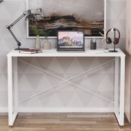 Письмовий стіл Ferrum-decor Серії Конект 75x120x600 білий ДСП Біле 16мм (FRD-104207) Письмовий стіл Ferrum-decor Серії Конект 75x120x600 білий ДСП Біле 16мм (FRD-104207)