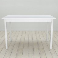 Стіл кухонний Ferrum-decor Маріо 75x120x70 Білий ДСП Біле 16мм (FRD-106198)