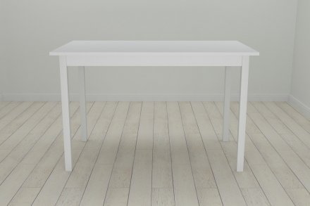 Стіл кухонний Ferrum-decor Маріо 75x120x70 Білий ДСП Біле 16мм (FRD-106198)