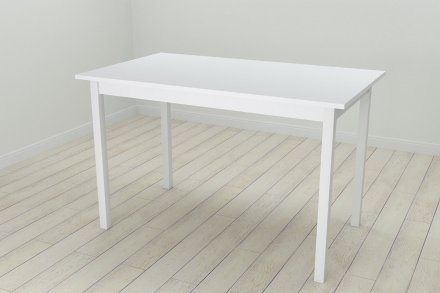 Стіл кухонний Ferrum-decor Маріо 75x120x70 Білий ДСП Біле 16мм (FRD-106198)
