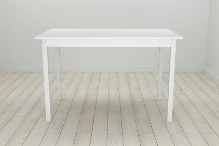 Стіл кухонний Ferrum-decor Маріо 75x120x70 Білий ДСП Біле 16мм (FRD-106198)