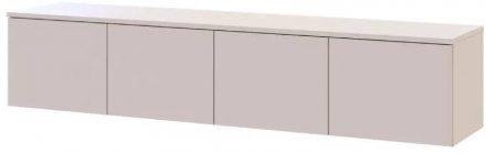 Тумба під ТВ Doros Левія Кашемір 4Д 160х35х33 см (DRS-011639)