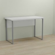 Письмовий стіл Ferrum-decor Курт 76x100x60 сірий ДСП Біле 32мм (FRD-101832)