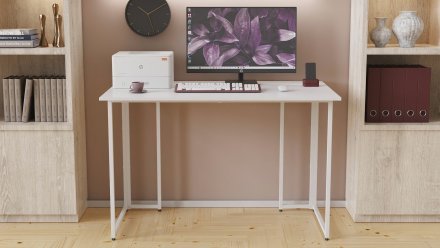 Письмовий стіл Ferrum-decor Ханна 75x100x60 білий ДСП Біле 16мм (FRD-103990) Письмовий стіл Ferrum-decor Ханна 75x100x60 білий ДСП Біле 16мм (FRD-103990)