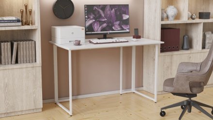 Письмовий стіл Ferrum-decor Ханна 75x100x60 білий ДСП Біле 16мм (FRD-103990) Письмовий стіл Ferrum-decor Ханна 75x100x60 білий ДСП Біле 16мм (FRD-103990)