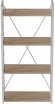 Етажерка 4/60 Ferrum-decor Серії Конект 120x60x28 білий ДСП Дуб Сан-Марино 16мм (FRD-104243) Етажерка 4/60 Ferrum-decor Серії Конект 120x60x28 білий ДСП Дуб Сан-Марино 16мм (FRD-104243)