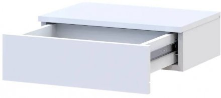 Приліжкова тумба Doros Левія Білий 1Ш 46х31х15 см DRS-011640