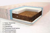 Матрац безпружинний Комфорт H24 К7 160х190х24 см Матрац безпружинний Комфорт H24 К7 160х190х24 см