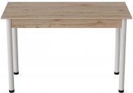 Стіл кухонний Ferrum-decor Беніта 75x120x80 Білий ДСП Сан-Марино 16мм (FRD-105647)