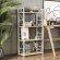 Етажерка 4/60 Ferrum-decor Серії Конект 120x60x28 білий ДСП Дуб Сонома 16мм (FRD-104245)