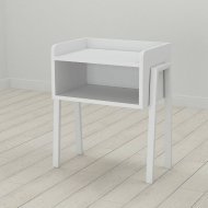 Тумба модульна Ferrum-decor Джузі 540x450x320 метал Білий ДСП Біле 16 мм (FRD-102975)