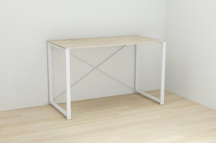 Письмовий стіл Ferrum-decor Серії Конект 75x120x600 білий ДСП Дуб Сонома 16мм (FRD-104210) Письмовий стіл Ferrum-decor Серії Конект 75x120x600 білий ДСП Дуб Сонома 16мм (FRD-104210)