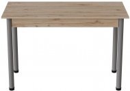 Стіл кухонний Ferrum-decor Беніта 75x120x80 Сірий ДСП Сан-Марино 16мм (FRD-105648)