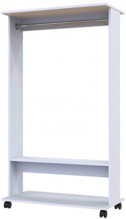 Гардеробна стійка Doros Д2 85х41,6х150 см Білий (DRS-011422)