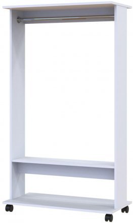 Гардеробна стійка Doros Д2 85х41,6х150 см Білий (DRS-011422)