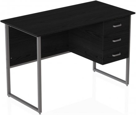 Комп'ютерний стіл Ferrum-decor Гаррі 75x120x60 сірий ДСП Сосна Кембра 32мм (FRD-101460)