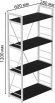 Етажерка 4/60 Ferrum-decor Серії Конект 120x60x28 білий ДСП Сосна Кембра 16мм (FRD-104247) Етажерка 4/60 Ferrum-decor Серії Конект 120x60x28 білий ДСП Сосна Кембра 16мм (FRD-104247)