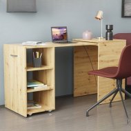 Стіл-тумба трансформер Смарт 1/1 Ferrum-decor 750x1450x500 ДСП Дуб Артизан 16 мм (FRD-105072)
