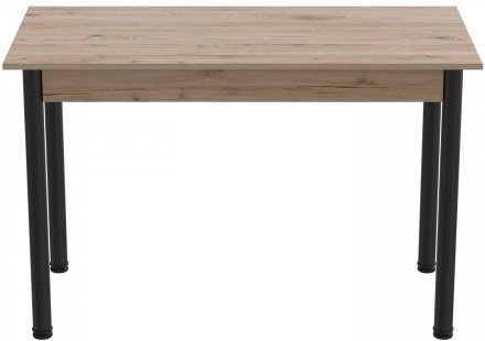 Стіл кухонний Ferrum-decor Беніта 75x120x80 Чорний ДСП Сан-Марино 16мм (FRD-105649) Стіл кухонний Ferrum-decor Беніта 75x120x80 Чорний ДСП Сан-Марино 16мм (FRD-105649)