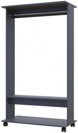 Гардеробна стійка Doros Д2 85х41,6х150 см Графіт (DRS-011423)
