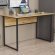 Комп'ютерний стіл Ferrum-decor Коді 75x100x60 чорний ДСП Дуб Сан-Марино 32мм (FRD-103739) Комп'ютерний стіл Ferrum-decor Коді 75x100x60 чорний ДСП Дуб Сан-Марино 32мм (FRD-103739)