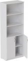 Шафа Анжело Ferrum-decor на 5 полиць з 2 дверима 1900x800x380 ДСП Біле 16 мм (FRD-105061)