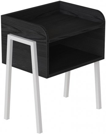 Тумба модульна Ferrum-decor Джузі 540x450x320 метал Білий ДСП Сосна Кембра 16 мм (FRD-102977)
