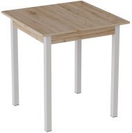 Стіл кухонний Ferrum-decor Дієго 75x70x70 Білий ДСП Сан-Марино 16мм (FRD-105650)