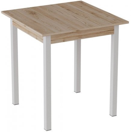 Стіл кухонний Ferrum-decor Дієго 75x70x70 Білий ДСП Сан-Марино 16мм (FRD-105650)