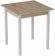 Стіл кухонний Ferrum-decor Дієго 75x70x70 Білий ДСП Сан-Марино 16мм (FRD-105650)