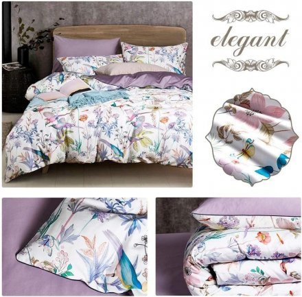 ​Комплект постільної білизни Чарівна пташка 200х230 см