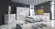 Шафа для одягу Perfect Home Арко / Arco 4-дверна з дзеркалом 4D2S/220 Білий глянець/дуб грандсон (PFH-091041) Шафа для одягу Perfect Home Арко / Arco 4-дверна з дзеркалом 4D2S/220 Білий глянець/дуб грандсон (PFH-091041)