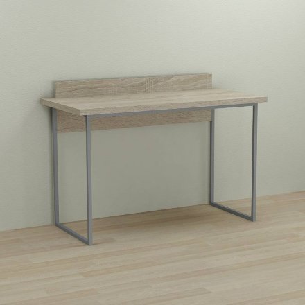 Письмовий стіл Ferrum-decor Скай 76x140x70 сірий ДСП Дуб Сонома 32мм (FRD-101587) Письмовий стіл Ferrum-decor Скай 76x140x70 сірий ДСП Дуб Сонома 32мм (FRD-101587)