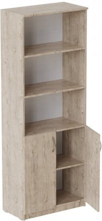 Шафа Анжело Ferrum-decor на 5 полиць з 2 дверима 1900x800x380 ДСП Дуб Сан-Марино 16 мм (FRD-105062) Шафа Анжело Ferrum-decor на 5 полиць з 2 дверима 1900x800x380 ДСП Дуб Сан-Марино 16 мм (FRD-105062)