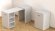 Стіл-тумба трансформер Смарт 1/2 Ferrum-decor 750x1450x600 ДСП Біле 16 мм (FRD-105074)