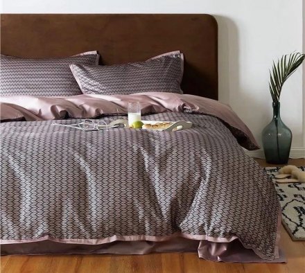 ​Комплект постільної білизни Стильна геометрія 200х230 см