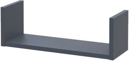 Комплект полиць Doros Філ Графіт 3 шт. 30/45/60х15х15 (DRS-011790) Комплект полиць Doros Філ Графіт 3 шт. 30/45/60х15х15 (DRS-011790)