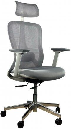 Крісло комп'ютерне HQOC-23A-G Perfect Home Сірий (PFH-092090)