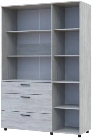 Шафа для одягу Doros Торн Сосна Натті 3 ДСП/3Ш (полиці) 135х51.6х200 (DRS-012080)