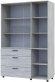 Шафа для одягу Doros Торн Сосна Натті 3 ДСП/3Ш (полиці) 135х51.6х200 (DRS-012080)
