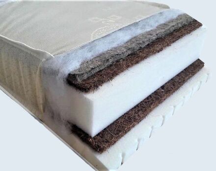 Матрас ортопедичний Lux Sleep 140х190х16 см