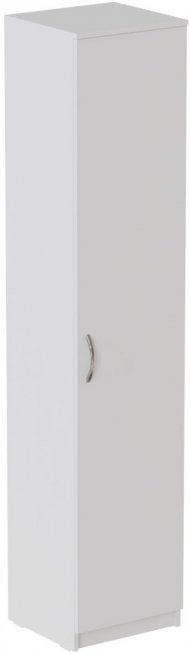 Пенал Анжело Ferrum-decor на 5 полиць із дверима 1900x400x380 ДСП Біле 16 мм (FRD-104905) Пенал Анжело Ferrum-decor на 5 полиць із дверима 1900x400x380 ДСП Біле 16 мм (FRD-104905)