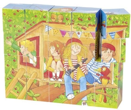 Кубики дерев'яні Peggy Diggledey 57738G