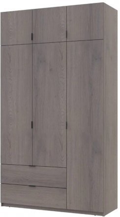 Шафа розпашна з антресоллю Doros Лукас 135х50х240 см Канноло (DRS-011883) Шафа розпашна з антресоллю Doros Лукас 135х50х240 см Канноло (DRS-011883)