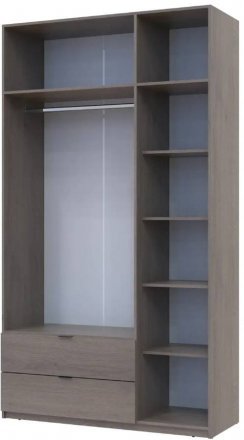 Шафа розпашна з антресоллю Doros Лукас 135х50х240 см Канноло (DRS-011883) Шафа розпашна з антресоллю Doros Лукас 135х50х240 см Канноло (DRS-011883)