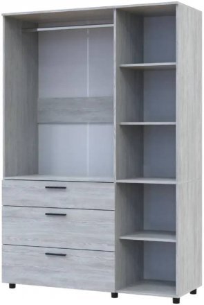 Шафа для одягу Doros Торн Сосна Натті 3 ДСП/3Ш (штанга) 135х51.6х200 (DRS-012081)