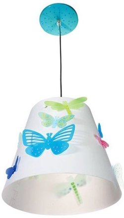 Дитячий світильник на стелю Літні метелики 7578