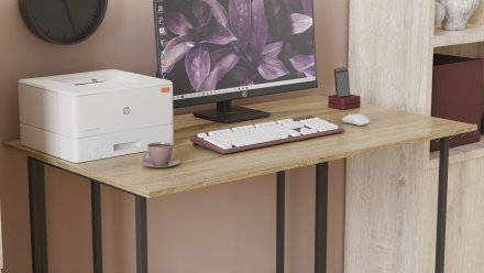 Письмовий стіл Ferrum-decor Ханна 75x140x60 чорний ДСП Дуб Сонома 16мм (FRD-103492) Письмовий стіл Ferrum-decor Ханна 75x140x60 чорний ДСП Дуб Сонома 16мм (FRD-103492)